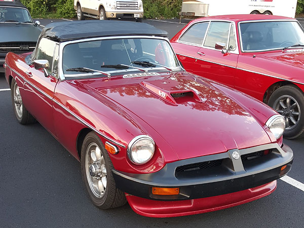 Bill Yobi's 1979 MGB with Oldsmobile 215 V8 - Canfield, Ohio