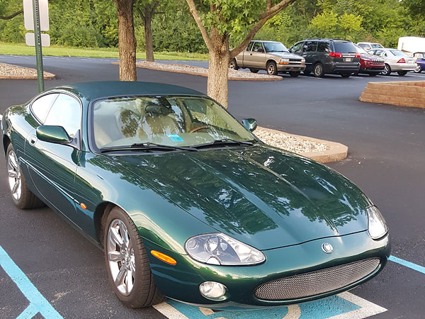 Kelly Stevenson's 2003 Jaguar XK8 coupe with 4.2L V8 - Fayetteville, Tennessee