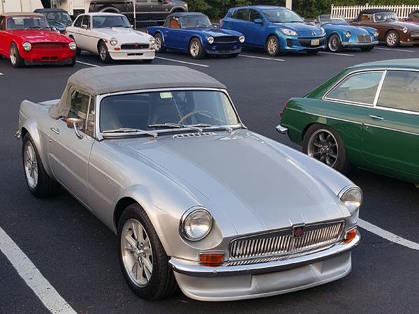 Paul Schils' 1971 MGB with Ford 302 V8 - Fredonia, Wisconsin