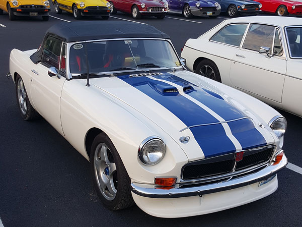 Pete Mantell's 1969 MGB with Ford 302 V8 - Sidney, Illinois