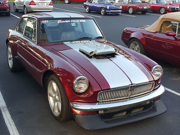 The B.A.D.A.S.S. Roadmaster (a 1968 MGB GT with a Buick 455 V8