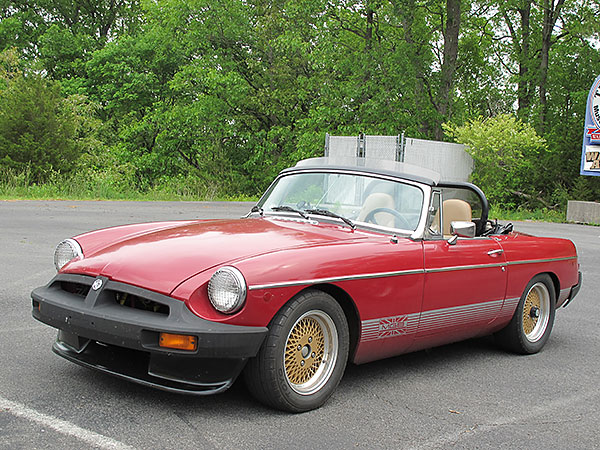 Carl Floyd's 1979 MGB with Buick V8 - Kingsport, Tennessee