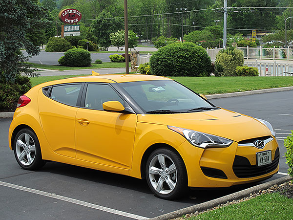 Curtis Jacobson's rented Hyundai Velostar - Portland, Oregon