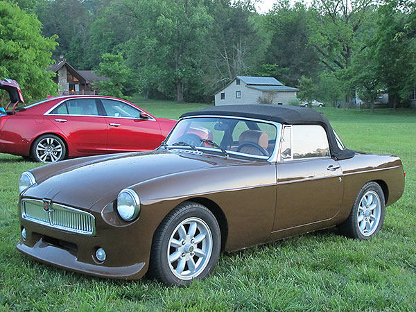Jim Watson's 1979 MGB with Rover V8 - Maryville, Tennessee
