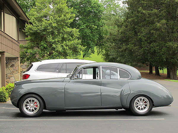 Ken Nicks' 1951 Jaguar with Ford V8 - Jonesville, North Carolina