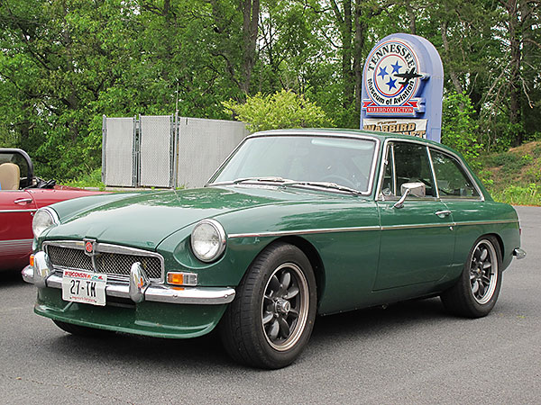 Larry Shimp's 1967 MGB GT with Ford V8 - Burlington, Wisconsin