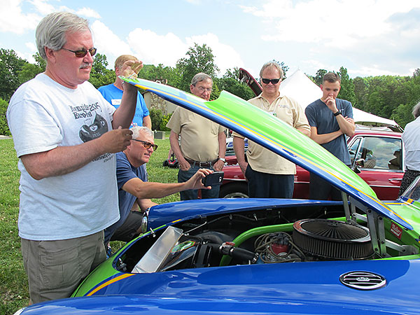 Steve Wayne's 1961 MGA with Ford V8 - Collierville, Tennessee