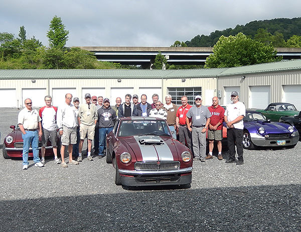 The Roadmaster (a 1968 MGB GT with a Buick 455cid V8!)