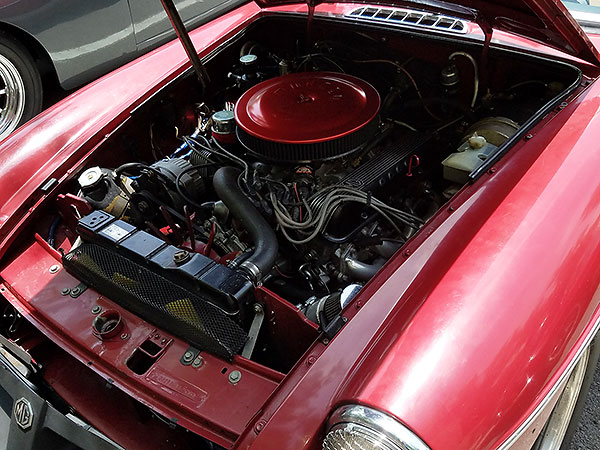 Carl Floyd's 1979 MGB with Buick V8 - Kingsport, Tennessee