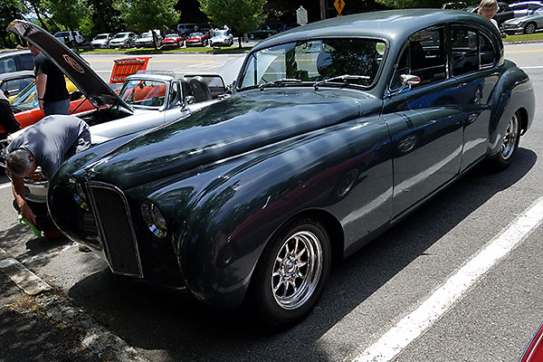 Ken Nicks' 1951 Jaguar with Ford V8 - Jonesville, North Carolina