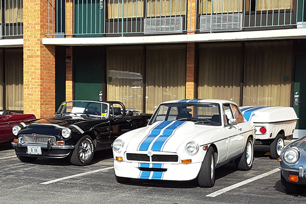 Steve DeGroat's 1970 MGB GT with GM V6 - Lugoff, South Carolina