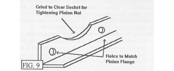 Figure 9: A shop-built driveshaft tool.