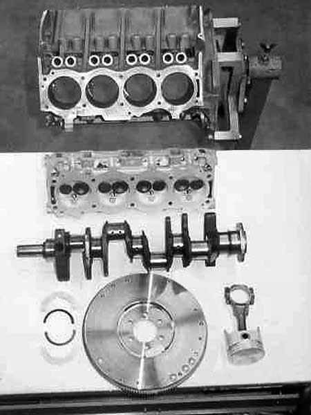 Major components of the Rover/BOP stroker engine