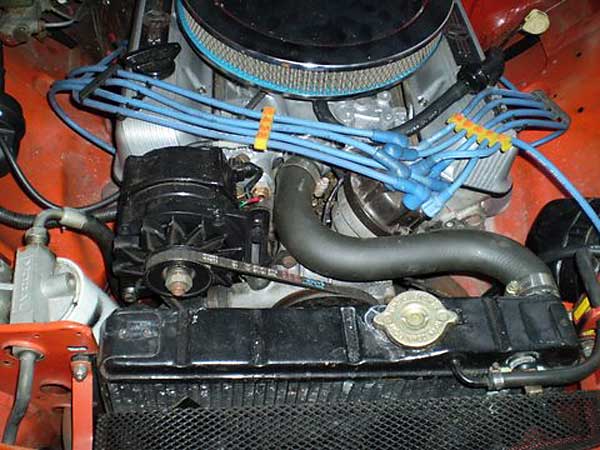 modified MGB radiator