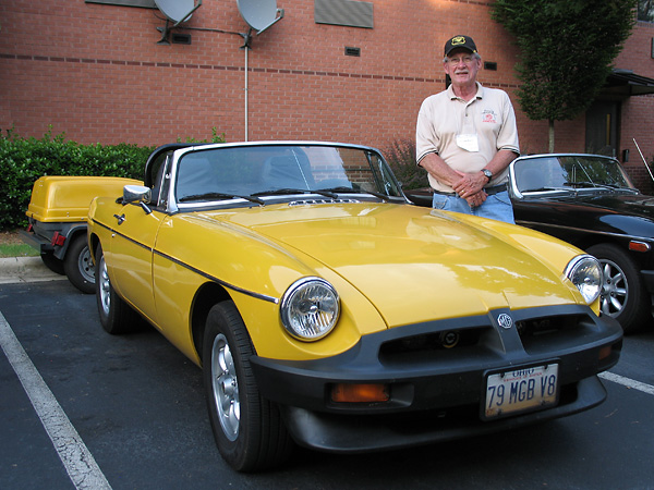 Bernie Posey's 1979 MGB with 3.9L Rover V8