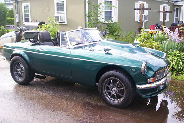 Bill Gaulin's 1974 MGB with Chevrolet LS1 V8