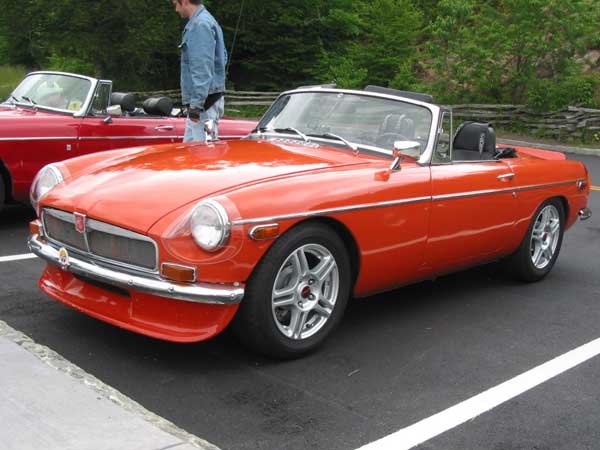 3.4L GM Sixty-Degree V6 powered 1974 MGB Roadster by Bill Guzman