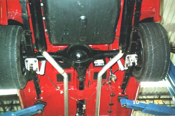 Chrysler rear MGB V8