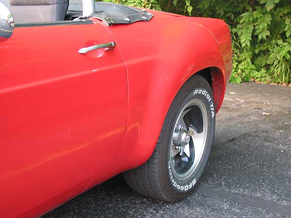 fiberglass fender flare