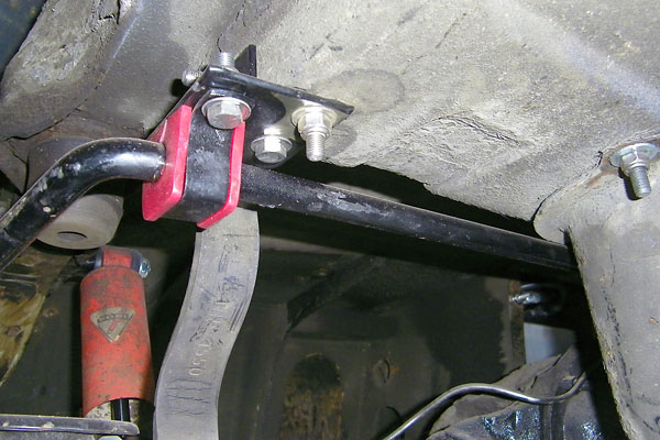 Ron Hopkinson rear anti-sway bar.