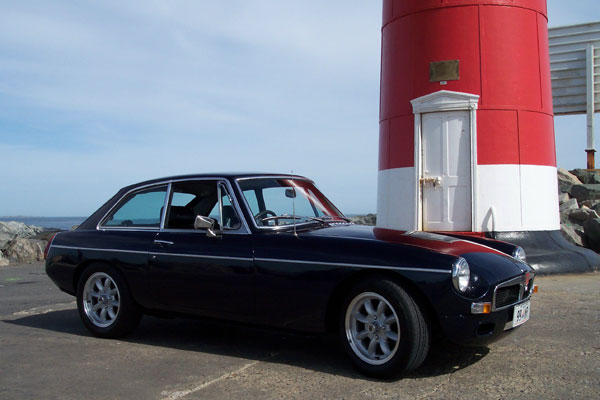 Brad Chapman's 1975 MGB GT with Rover 3.5L V8