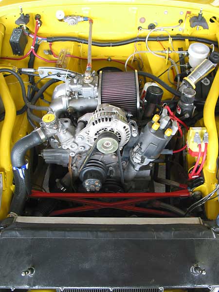 Brian Kraus's 1976 MG Midget with 1986 Mazda 13B rotary engine