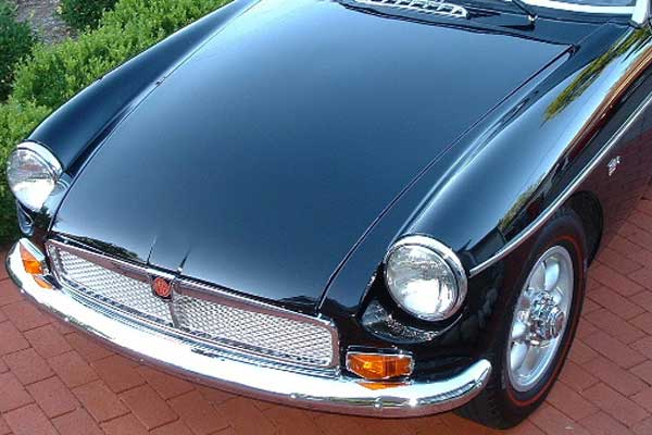 MGB mesh grille