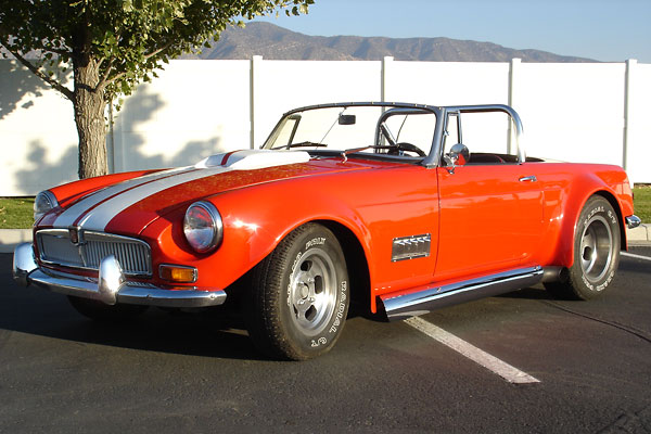 Bryant Ercanbrack's 1964 MGB with Ford 289 V8 