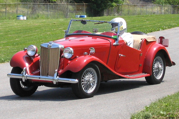 Charlie Baldwin's 1952 MG TD with Volvo B20 2 Liter Engine