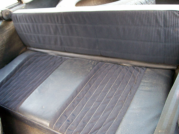 MGB GT back seat