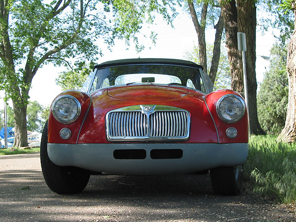 LeMans-style front valance from Auto Vintagery in La Jolla, CA.