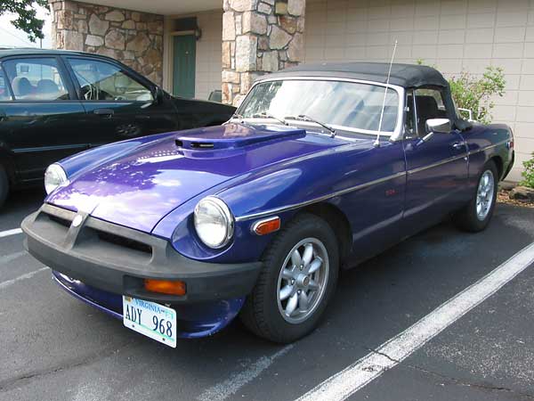 Dale Spooner's 1977 MGB with Ford 5.0L V8