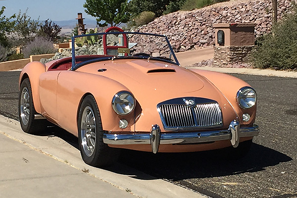 Dan Beck's 1957 MGA with Small Block Ford V8