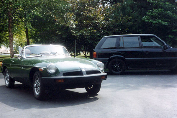 1977 MGB donor car