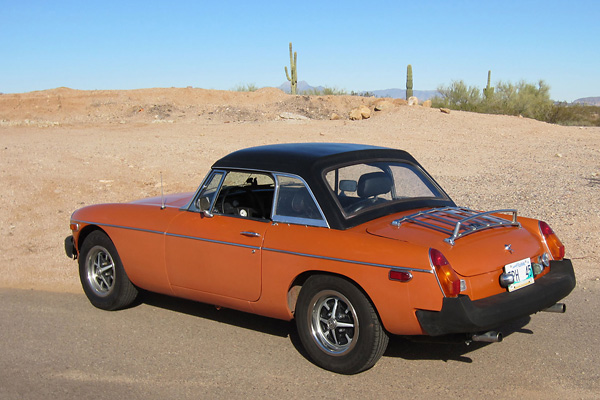 Darrell Levine's 1978 MGB with Buick 231cid V6 Engine