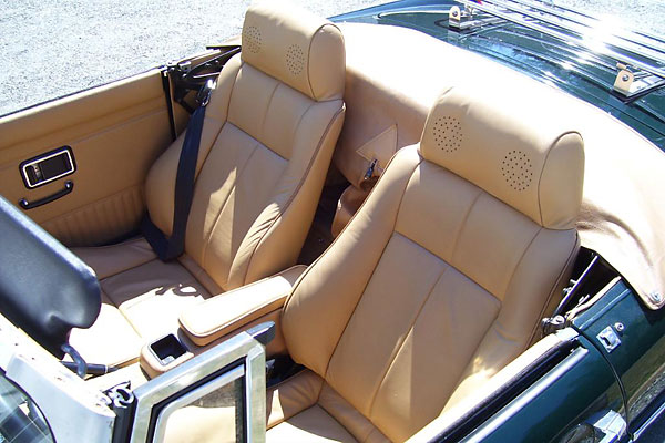 Pontiac Fiero seats