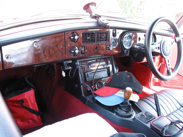 wood veneer dashboard trim