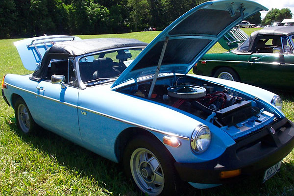 David Winne's Rover-powered 1979 MGB