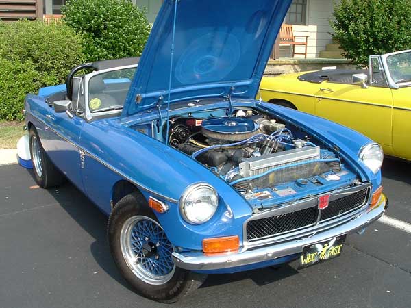 Denny Doyle's 1975 MGB with Buick 215 V8 Engine