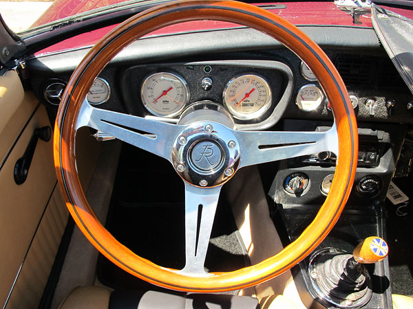 Nardi steering wheel.