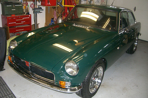 Ed Theobald's 1972 MGB-GT with Mazda Miata 1.8L DOHC Engine