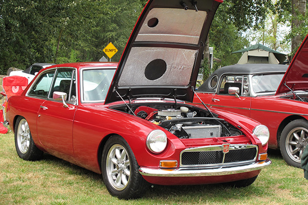 Fred Abel's 1973 MGB-GT with Chevrolet 3.4L V6