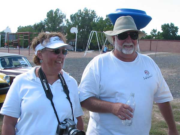 Gregg Haskell and his wife