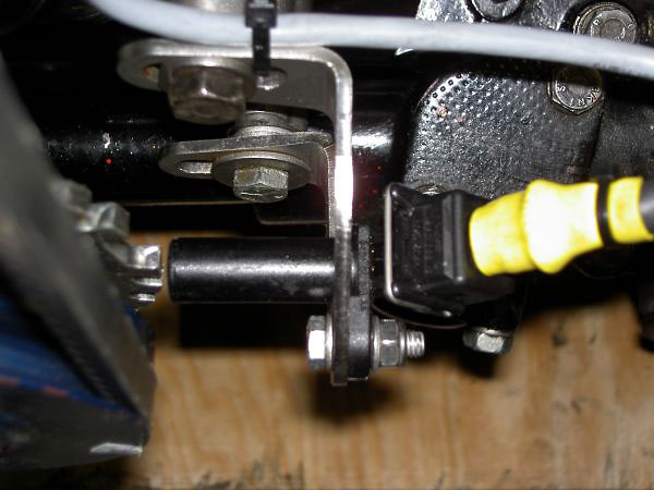 Crank position sensor and tone wheel.