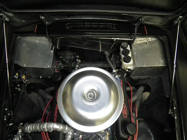 Proform super-light aluminum air cleaner. Mr Gasket air filter.