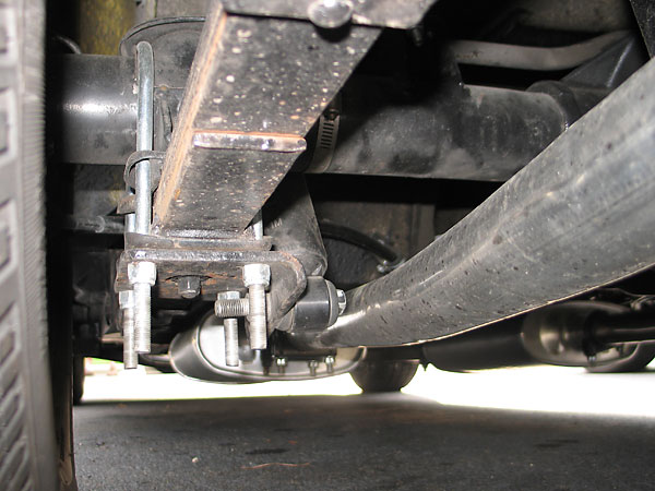 Lower tube shock holes moved rearward to slightly soften ride.  DynoMax mufflers.