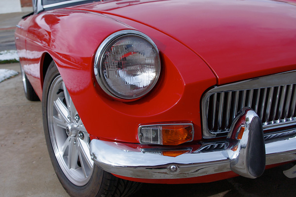 MGB MkI grille.