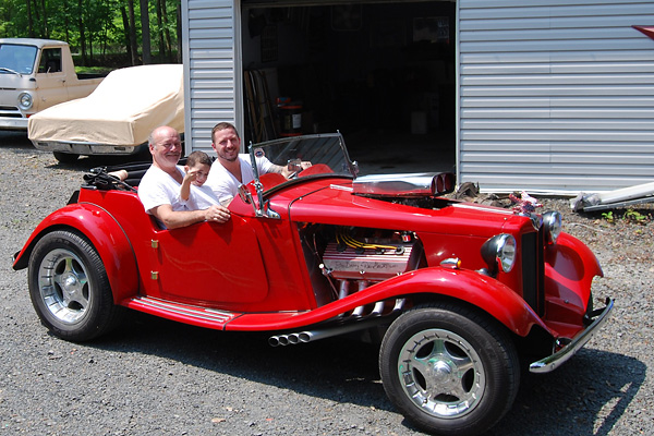 James Marsilia's 1952 MG TD with Chrysler 392cid Hemi V8