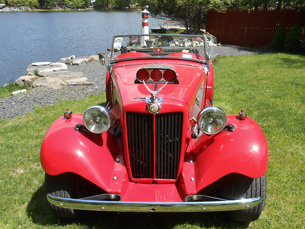 Eagle hood ornament.