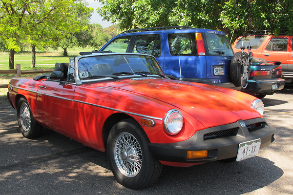 James Spradlin's 1979 MGB with GM 3.4 SFI V6